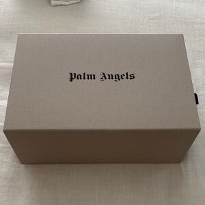 Palm Angels Luxury Shoe Box | Authentic Designer Packaging | Storage Display